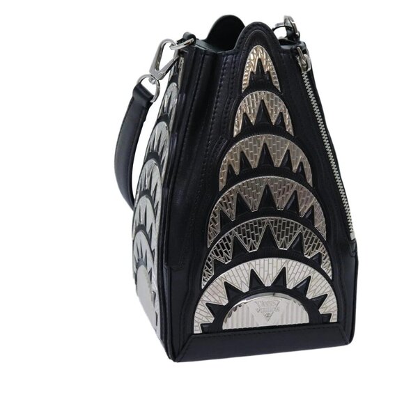 LOUIS VUITTON LV Buildings Minodiere Hand Bag Black M55728 LV Auth 70445SM - Picture 1 of 16